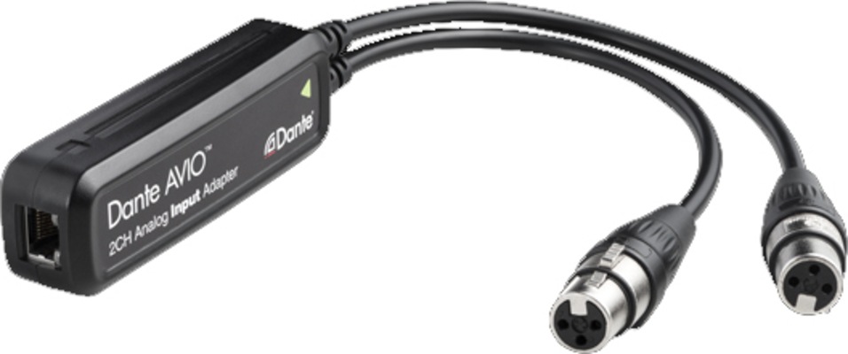 AUDINATE Dante Avio 2-in Analog Adapter