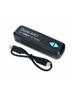 AUDINATE Dante AVIO USBC IO Adapter 2x2