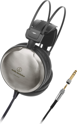 Audio Technica ATH-A2000Z Ενσύρματα Over Ear Hi-Fi Ακουστικά Ασημί