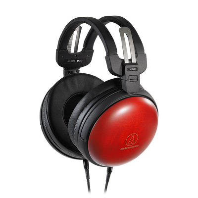 Audio Technica ATH-AWAS Ενσύρματα Over Ear Studio Ακουστικά Κόκκινα