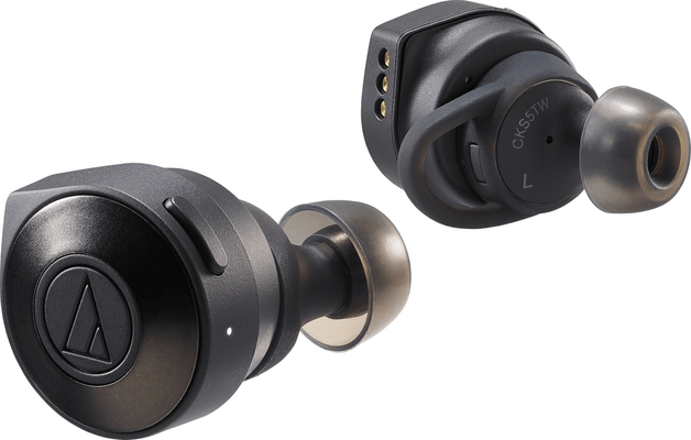 Audio Technica ATH-CKS5TW In-Ear Ασύρματα Ακουστικά Black