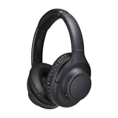 AUDIO TECHNICA ATH-S300BT Wireless Noise Cancelling Headphones Με εγγύηση αντιπροσωπείας και ταινία γνησιότητας.Black