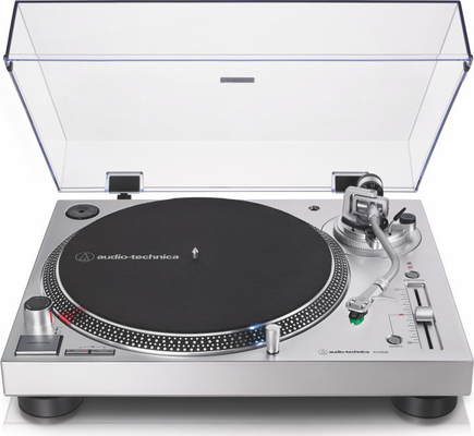 Audio Technica AT-LP120X/HS6 Silver Με εγγύηση αντιπροσωπείας και ταινία γνησιότητας
