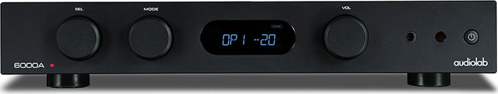 Audiolab 6000A  Ολοκληρωμένος Ενισχυτής Hi-Fi Stereo 75W/4Ω 50W/8Ω (Black)