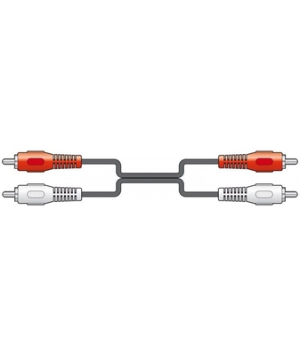 AvLink 112.050UK Καλώδιο 2 x RCA - 2 x RCA 3m (Τεμάχιο)