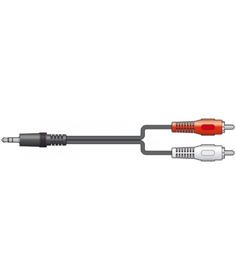AvLink 112.108UK 3.5mm Stereo Καλώδιο -  2 x RCA 3m (Τεμάχιο)