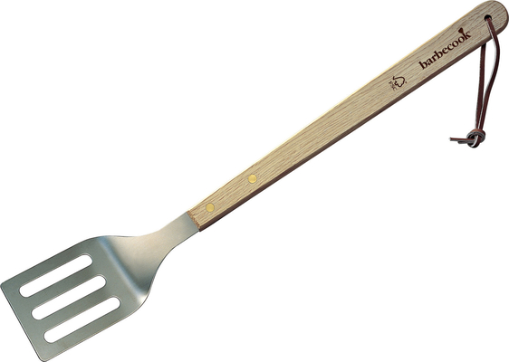 BarbeCook Σπάτουλα Μαγειρικής 223.0208.055 Μεταλλική Τρυπητή με Ξύλινη Λαβή