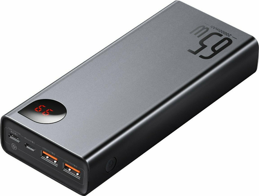 Baseus PPIMDA-D01 Adaman Power Bank 20000mAh 65W με 2 Θύρες USB-A και Θύρα USB-C Quick Charge 3.0 Μαύρο