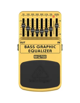 BEHRINGER BEQ-700 Γραφικό Equalizer 7 Περιοχών Πετάλι Ηλεκτρικού Μπάσου