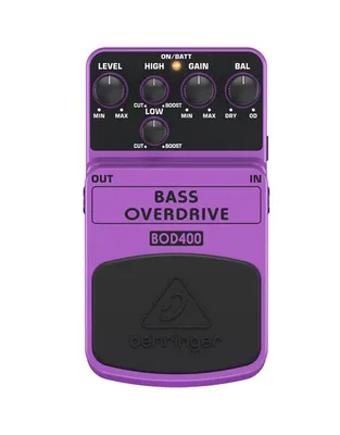 BEHRINGER BOD-400 Bass Tube Overdrive Πετάλι