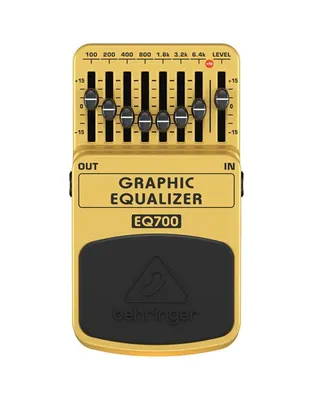 BEHRINGER EQ-700 Γραφικό Equalizer 7 Περιοχών Πετάλι Ηλεκτρικής Κιθάρας