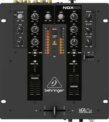 Behringer NOX-101 Αναλογικός Μίκτης 2 Καναλιών