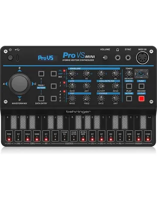 BEHRINGER PRO-VS-MINI Portable 5-Voice Hybrid Synthesizer