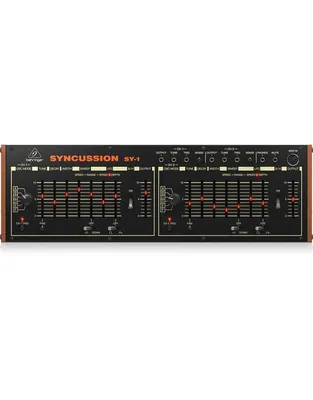 BEHRINGER SYNCUSSION SY-1 Κλασικό Dual Analog Percussion Synthesizer