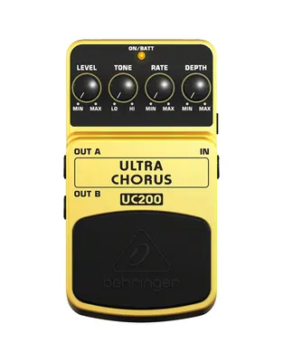 BEHRINGER UC-200 Ultimate Chorus Πετάλι Εφέ Ηλεκτρικής Κιθάρας