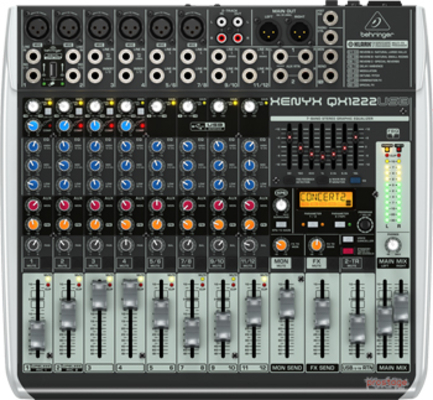 BEHRINGER Xenyx QX-1222-USB Aναλογική Kονσόλα