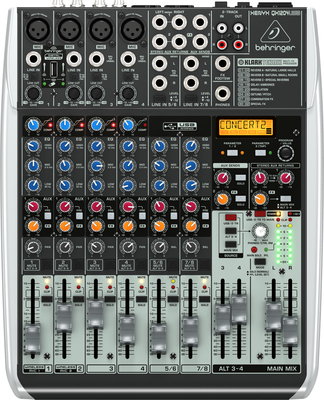 Behringer Xenyx QX1204USB Αναλογική Κονσόλα 12 Καναλιών