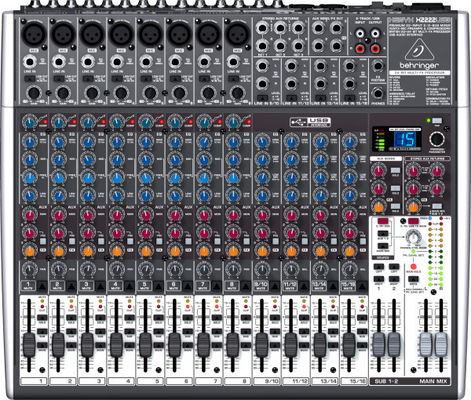 BEHRINGER Xenyx X-2222-USB Αναλογική Κονσόλα