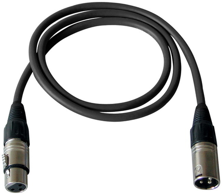 BESPECO IRON MIC CABLE 6m BLK(XLR-XLR) ΜΙΚΡΟΦΩΝΙΚΟ ΚΑΛΩΔΙΟ