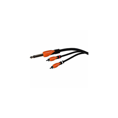 BESPECO ΚΑΛΩΔΙΟ ΚΑΡΦΙ STEREO - 2 RCA ΑΡΣ. 1,8Μ