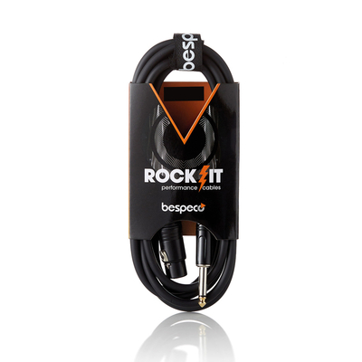 BESPECO ΚΑΛΩΔΙΟ MIC JACK MONO / XLR FEMALE 6M ROCKIT