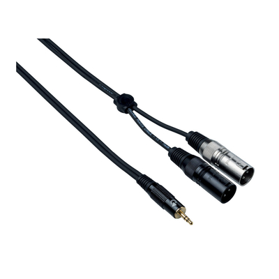 BESPECO ΚΑΛΩΔΙΟ ΜΙΝΙ JACK ST/2 XLR ΑΡΣΕΝΙΚΟ 1,5m