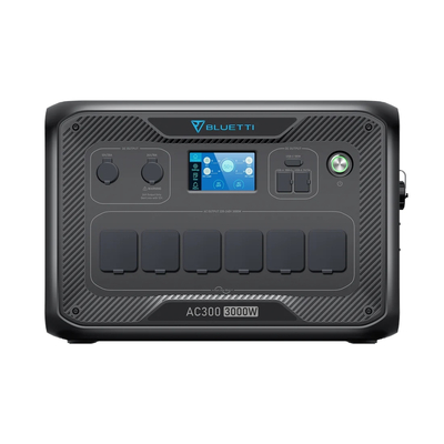 BLUETTI Power Station AC300 Expandable, 3000W AC Outlet, No Battery