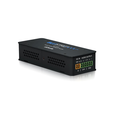 BLUSTREAM 2CH DANTE TO AUDIO DECODER