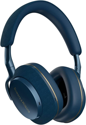 Bowers & Wilkins PX7 S2e Ασύρματα Bluetooth Over Ear Ακουστικά με 30 ώρες Λειτουργίας Μπλε