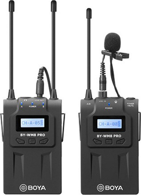 Boya BY-WM8 Pro-K1 Ασύρματο Πυκνωτικό Μικρόφωνο  Pro-K1 Πέτου Δημοσιογραφικό