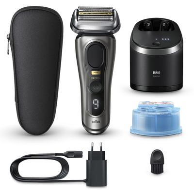 Braun 9565CC Series 9 PRO+  Ξυριστική μηχανή Wet&Dry με σύστημα SmartCare