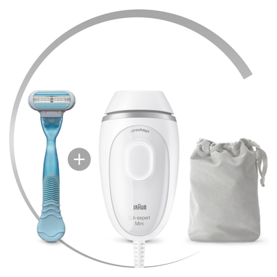 Braun Silk Expert Mini PL1124 Αποτριχωτική Συσκευή Παλμικού Φωτός