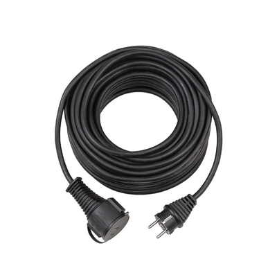Μπαλαντέζα σούκο 5m H05RR-F 3G1.5 με καπάκι IP44 1161420 BRENNENSTUHL μαύρη