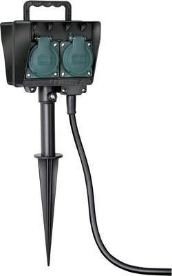Πρίζα κήπου τετραπλή 1154440 IP44 καλώδιο 1,4m H07RN-F 3G1,5