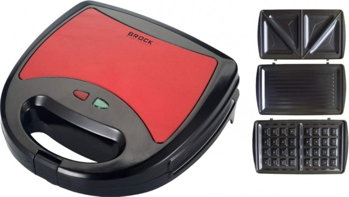Brock SSM-2003/RD Σαντουιτσιέρα 3 σε 1