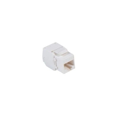 Βύσμα Keystone RJ45 CAT6A Power On KJ-C6A-U001W UTP Toolless Λευκό