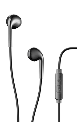 CELLULAR LINE 301001 Handsfree Ακουστικά με βύσμα 3,5mm Capsule Μαύρα