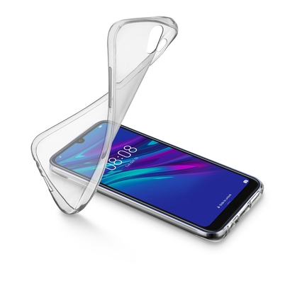 CELLULAR LINE&nbsp;347153 Soft Θήκη Κινητού Σιλικόνης Back Cover για Huawei Y6 2019 Διαφανής