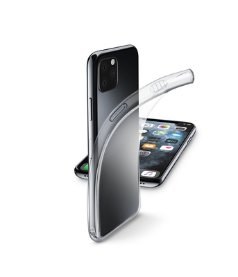 CELLULAR LINE&nbsp;354885 Fine Θήκη Κινητού Fine Σιλικόνης Back Cover για iPhone 11 Pro Max Διαφανής