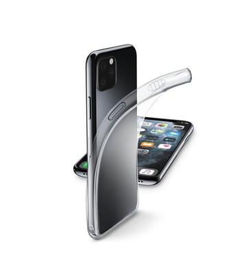 CELLULAR LINE&nbsp;354892 Fine Θήκη Κινητού Fine Σιλικόνης Back Cover για iPhone 11 Pro Διαφανής