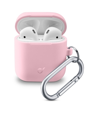 CELLULAR LINE 355790 Θήκη Σιλικόνης Bounce για AirPods 1/2 Ροζ