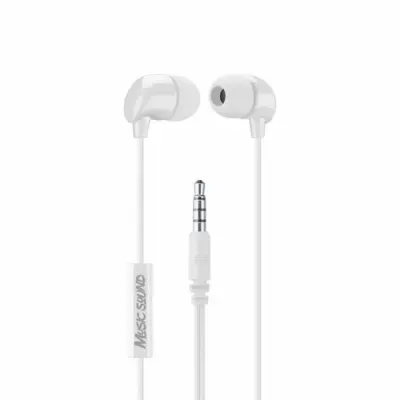 CELLULAR LINE 359798 Handsfree Ακουστικά Music Sound In-Ear με βύσμα 3,5mm Λευκά