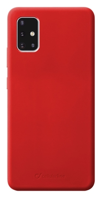 CELLULAR LINE&nbsp;372964 Sensation Θήκη Κινητού Σιλικόνης Back Cover για Samsung Galaxy A51 Κόκκινη