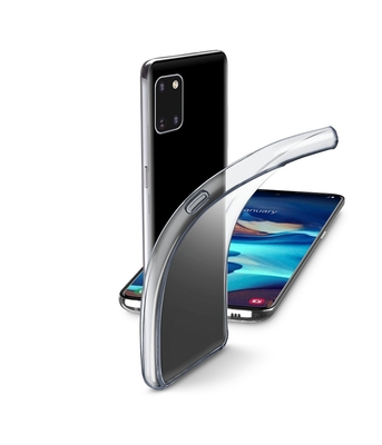 CELLULAR LINE&nbsp;373770 Fine Θήκη Κινητού Σιλικόνης Back Cover για Samsung Α91 Διαφανής