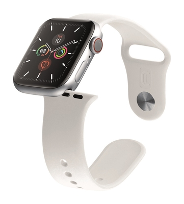 CELLULAR LINE 383076 Urban Λουράκι από Σιλικόνη για Apple Watch Λευκό 42/44mm