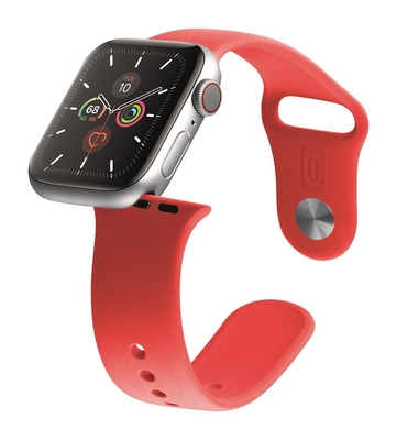CELLULAR LINE 383090 Urban Λουράκι από Σιλικόνη για Apple Watch Κόκκινο 42/44mm