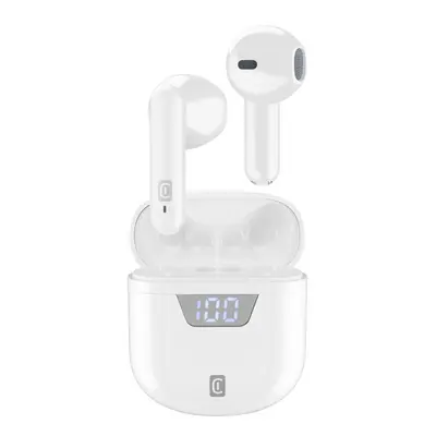 CELLULAR LINE 424007 Seek Bluetooth Ακουστικά TWS με Θήκη Φόρτισης Λευκά