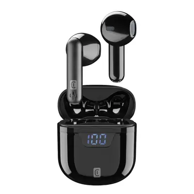CELLULAR LINE 424014 Seek Bluetooth Ακουστικά TWS με Θήκη Φόρτισης Μαύρα