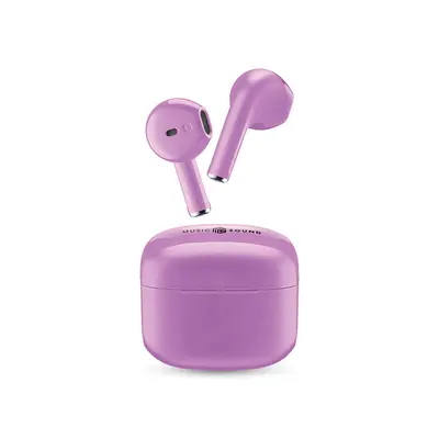 CELLULAR LINE 454806 Swag Bluetooth Ακουστικά TWS με Θήκη Φόρτισης Βιολετί