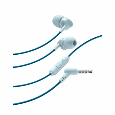 CELLULAR LINE Handsfree Ακουστικά Style Color με βύσμα 3,5mm Μπλε